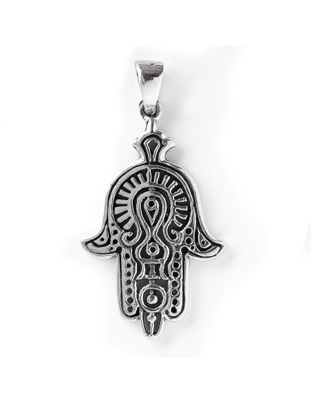 Colgante Mano de Fátima de Plata.