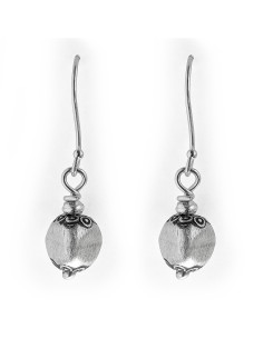 Pendiente étnico de Plata .