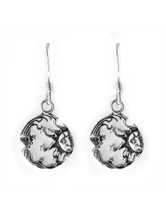 Pendiente Eclipse de Plata .