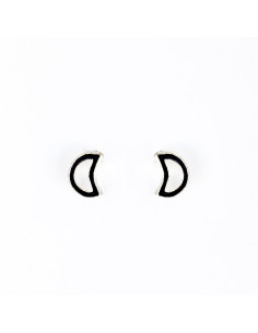 Pendiente Luna de Plata .