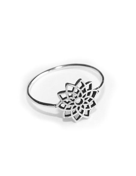 Anillo Flor de Plata