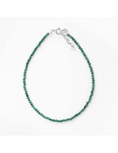 Collar de Malaquita y Plata.