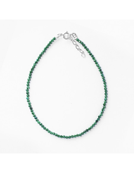 Collar de Malaquita y Plata.