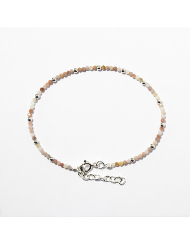 Pulsera de Turmalina y Plata .