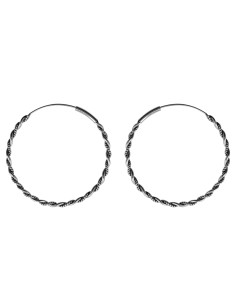 Aro Bali de Plata . Diámetro 1,5x16mm.