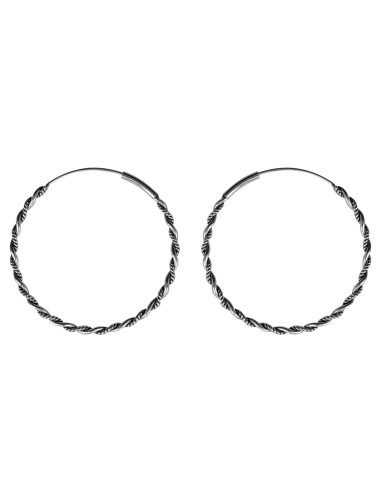 Aro Bali de Plata . Diámetro 1,5x16mm.