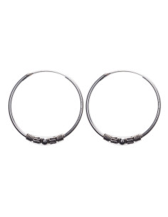 Aro bali de Plata . Diámetro de 1,5x14mm.