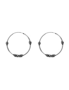 Aro Bali de Plata . Diámetro de 1,5x20mm.