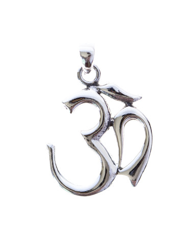 Colgante Omm de plata.