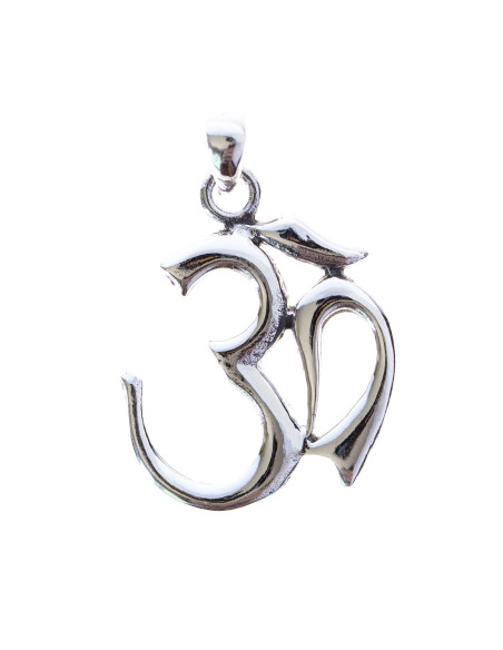 Colgante Omm de plata.