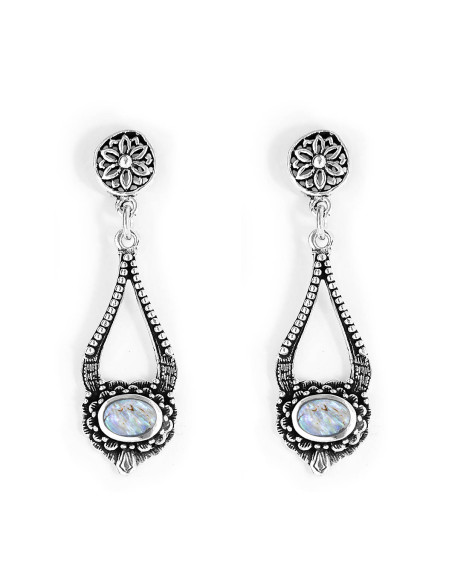 Pendiente de Plata y Avalón .