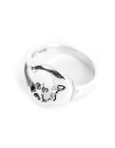 Anillo Luna y Estrella de Plata.
