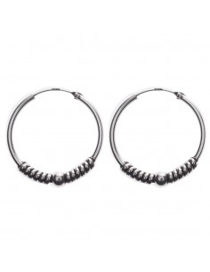 Aros Bali . Diámetro de 2x18mm.