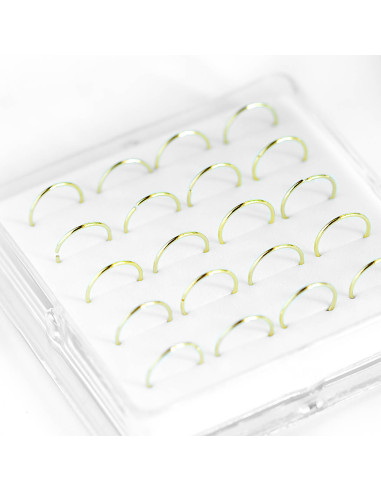 Aro de Plata Dorado . 8mm.