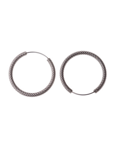 Aro Bali de Plata . Diámetro de 1,5x20mm.