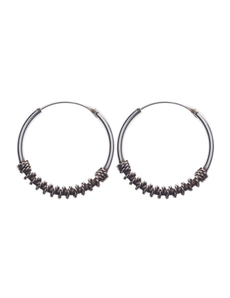 Aro Bali de Plata . 1,2x12mm.