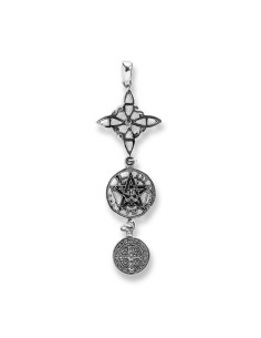 Colgante triple protección de Plata