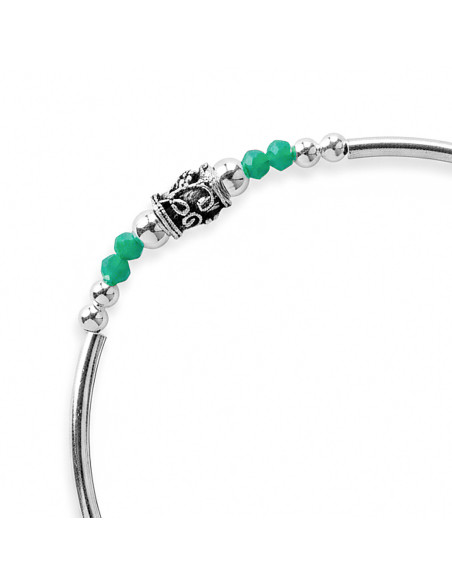 Pulsera semirigida de Plata