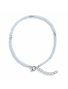 Pulsera de Piedra de Luna y Plata .