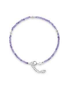 Pulsera de Amatista y Plata . 2