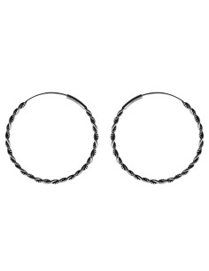Aro Bali de Plata . Diámetro de 1,5x14mm.