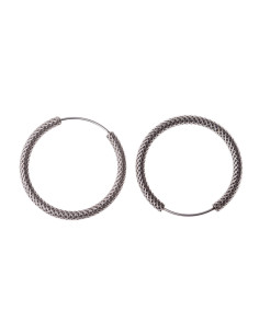 Aro Bali de Plata . Diámetro de 1,5x18mm.