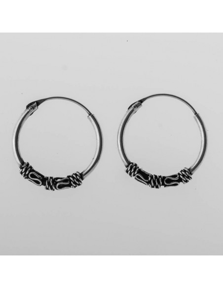 Aro Bali . Diámetro de 2x30mm.