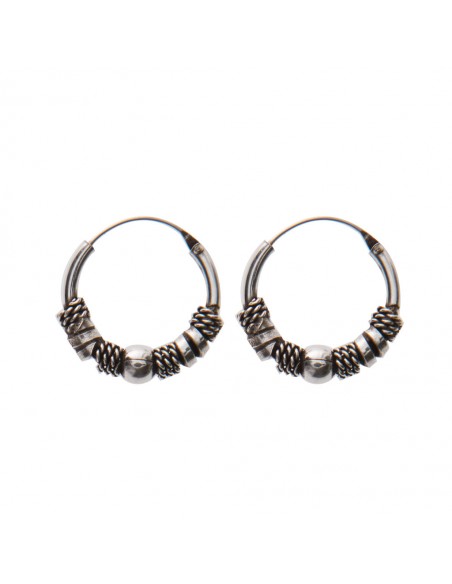 Aros Bali . Diámetro de 1,5x25mm.