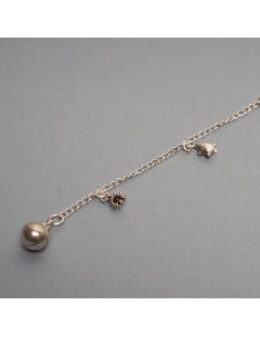 Tobillera de plata "Tortuga" 2