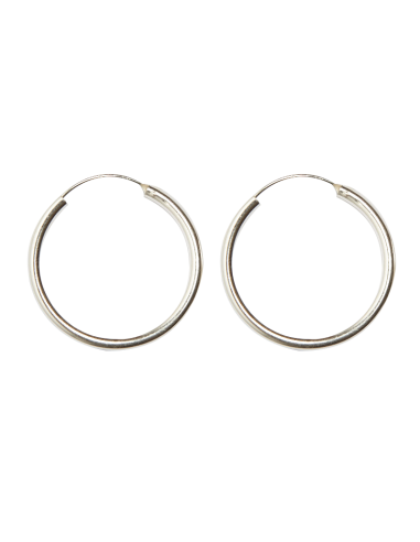 Aro de plata de 3 mm. de grossor.