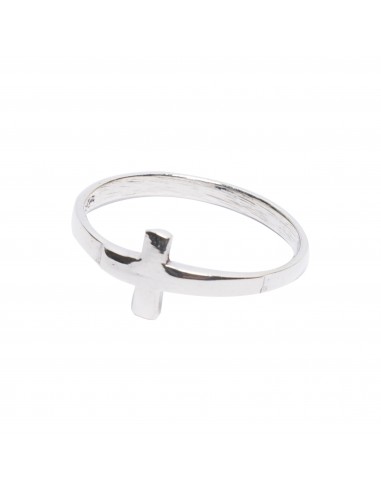 Anillo "Cruz" de plata .