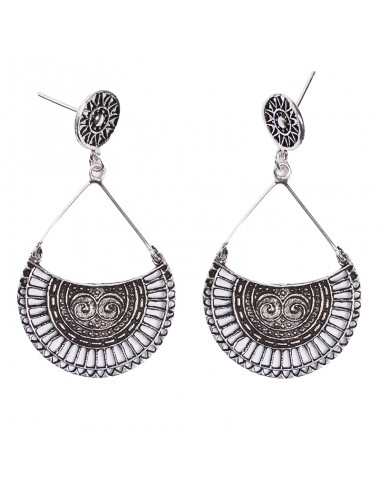 Pendiente filigrana de plata .